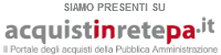 Consulprogett s.r.l. sul MEPA (Mercato Portale degli Acquisti della Pubblica Amministrazione Italiana)