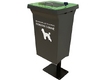 Consulprogett s.r.l. | DETTAGLIO contenitore per deiezioni canine 50lt  mod.Ibrido